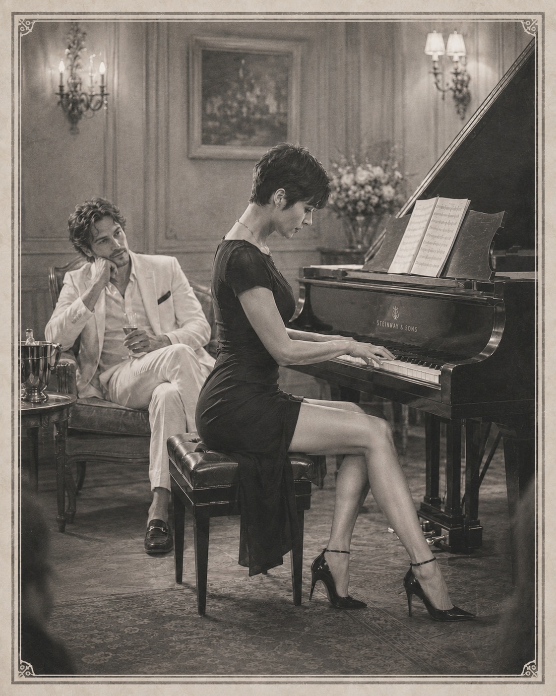 Illustration for Слушая Rêverie
